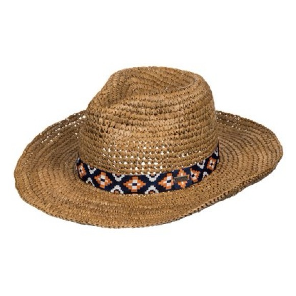 160. Roxy Cantina Straw Hat - Picture 2 of 4